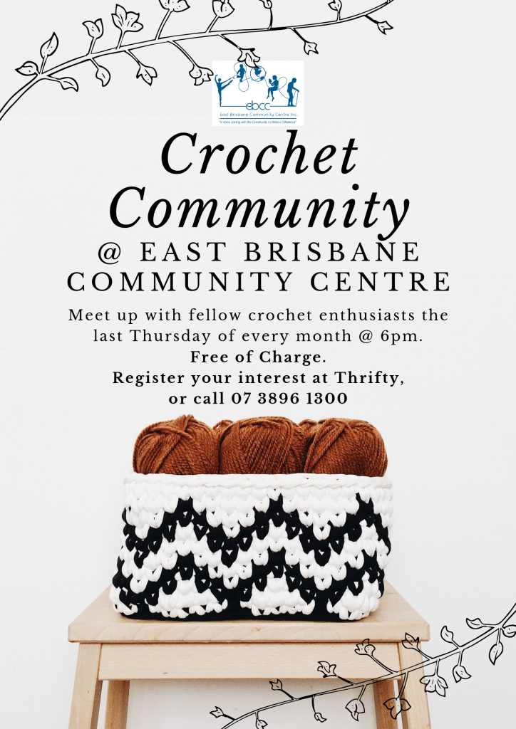 Crochet Community East Brisbane Community Centre